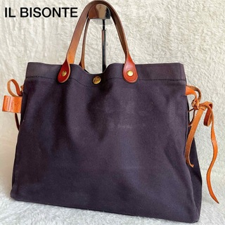 IL BISONTE - IL BISONTE イルビゾンテ トートバッグ レザー 肩掛け A4