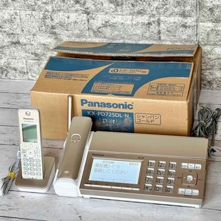 パナソニック(Panasonic)のPanasonic パーソナルファクス 子機一台付き(その他)