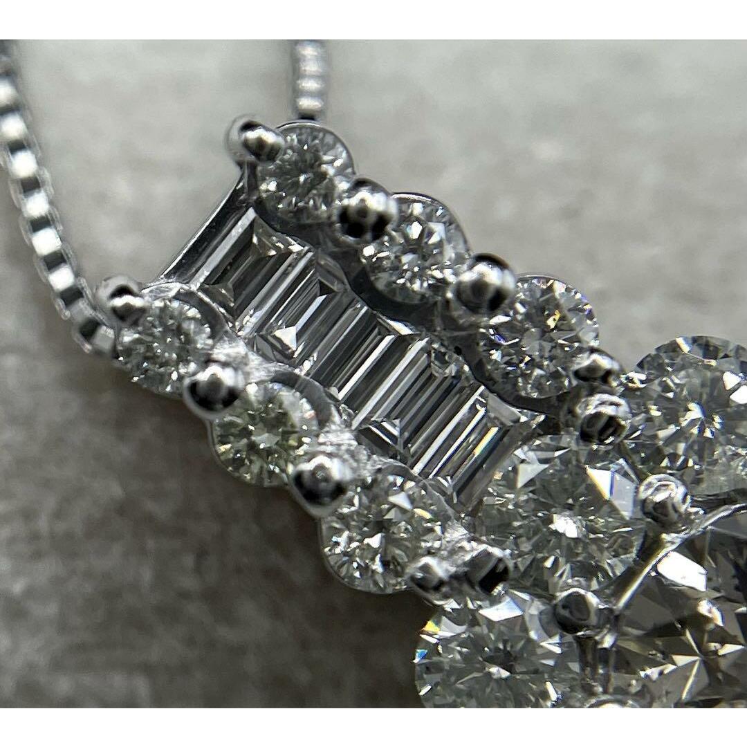 JE194☆高級 ダイヤモンド2.105ct プラチナ ヘッド 鑑別書付 JE194☆高級 ダイヤモンド2.105ct プラチナ ヘッド 鑑別書付