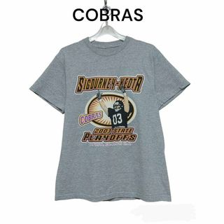 Tシャツ　古着　半袖　IOWA　CLASS　COBRAS　コブラ(Tシャツ/カットソー(半袖/袖なし))