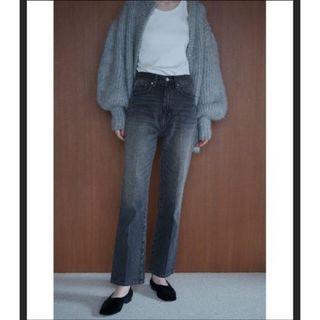 クラネ(CLANE)のCLANE CENTER PRESS STRAIGHT DENIM(デニム/ジーンズ)