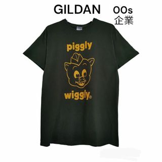 GILDAN　ギルダン　Tシャツ　古着　半袖　Piggly Wiggly(Tシャツ/カットソー(半袖/袖なし))