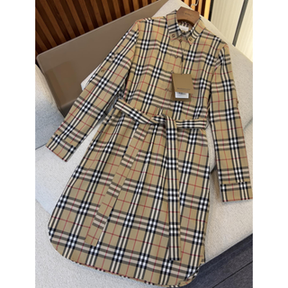 バーバリー(BURBERRY)のバーバリー   チェック ワンピース(ひざ丈ワンピース)