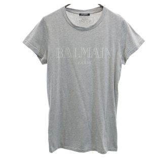 バルマン(BALMAIN)のバルマン 半袖 Tシャツ XS グレー BALMAIN レディース(Tシャツ(半袖/袖なし))