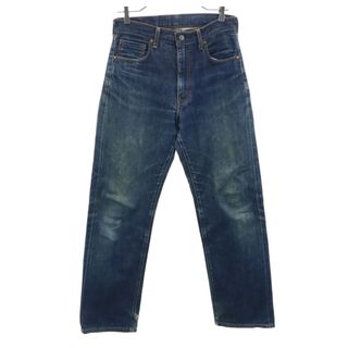 リーバイス(Levi's)のリーバイス 90s 日本製 502XX BIG E ストレートデニムパンツ W30 ネイビー Levi's ジーパン ビックE 赤耳 メンズ(デニム/ジーンズ)