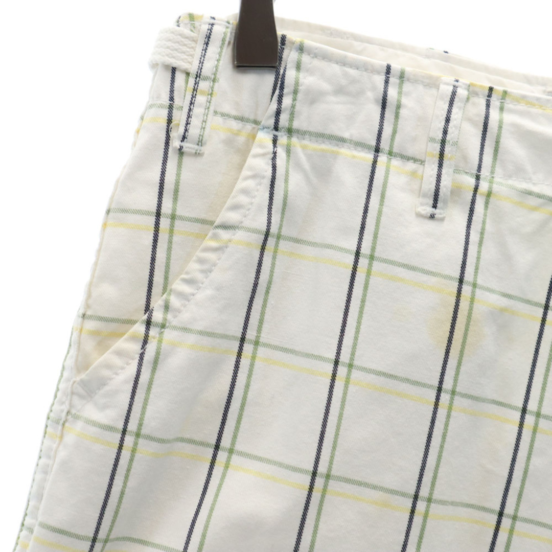 STUSSY - ステューシー チェック柄 カーゴショートパンツ W30 STUSSY - ステューシー チェック柄 カーゴショートパンツ W30