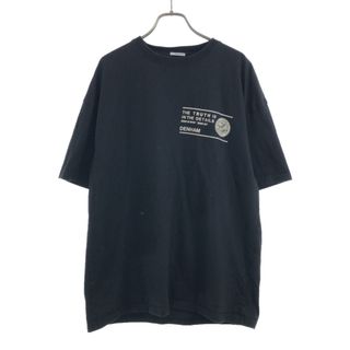 デンハム(DENHAM)のデンハム バックプリント 半袖 Tシャツ M ブラック DENHAM メンズ(Tシャツ/カットソー(半袖/袖なし))