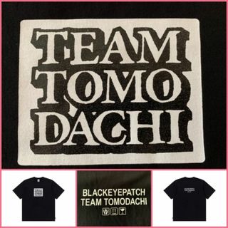 Black Eye Patch TEAM TOMODACHI LABEL TEE(Tシャツ/カットソー(半袖/袖なし))