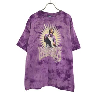 AUTHENTIC HENDRIX プリント 半袖 タイダイ Tシャツ M パープル AUTHENTIC HENDRIX メンズ(Tシャツ/カットソー(半袖/袖なし))