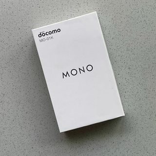 エヌティティドコモ(NTTdocomo)の専用 【新品】docomo MONO MO-01K 白（ホワイト）(スマートフォン本体)