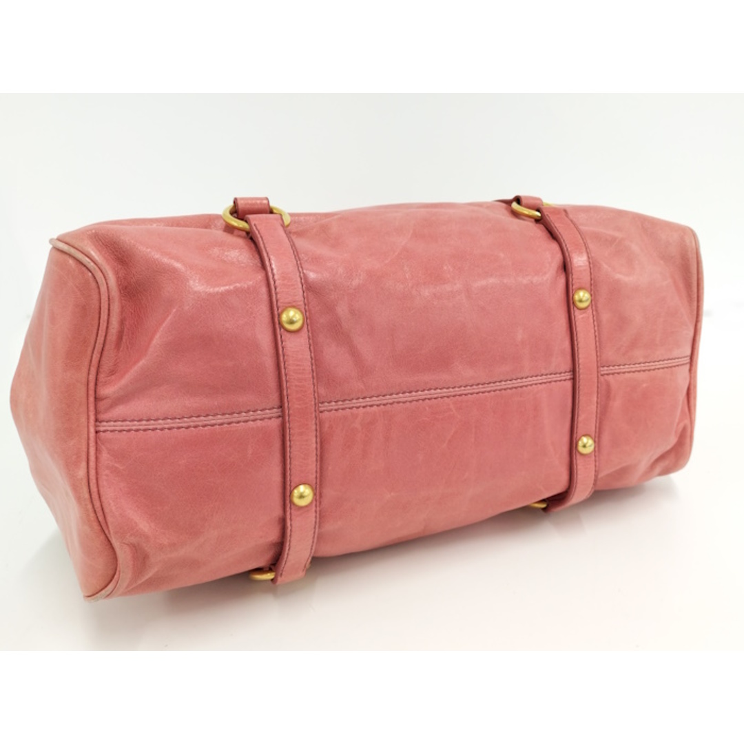 MIU MIU - MIU MIU 2WAYショルダーバッグ レザー ピンク RT0365 MIU MIU - MIU MIU 2WAYショルダーバッグ レザー ピンク RT0365