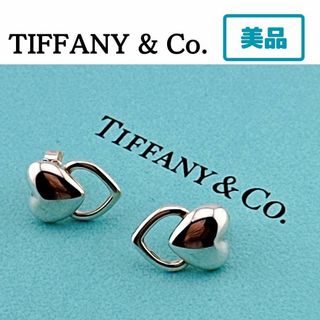 ティファニー(Tiffany & Co.)のTIFFANY　ティファニー　ダブルハート　ピアス　シルバー　箱・保管袋付き(ピアス)