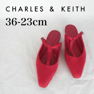 チャールズアンドキース(Charles and Keith)のCHARLES & KEITH*サンダル*ミュール*23cm*M6850(ミュール)