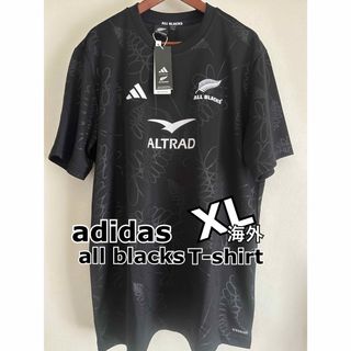 adidas - 【新品未使用】adidas all blacks T-shirt (海外XL)