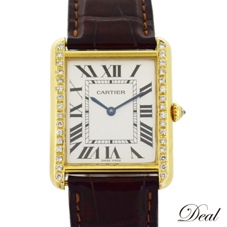 カルティエ(Cartier)のCartier カルティエ  タンクソロLM  W1018855  YG/SS  メンズ 腕時計(腕時計(アナログ))