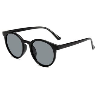 サングラス ストリート スクエア Y2K 個性 サイバー パンク ブラック 眼鏡(サングラス/メガネ)