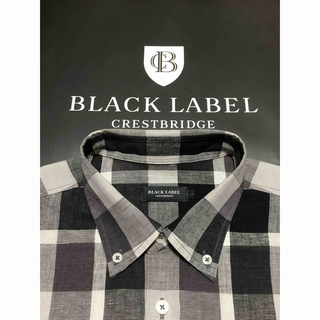 BLACK LABEL CRESTBRIDGE - 新品 L ブラックレーベル クレストブリッジ  半袖シャツ 