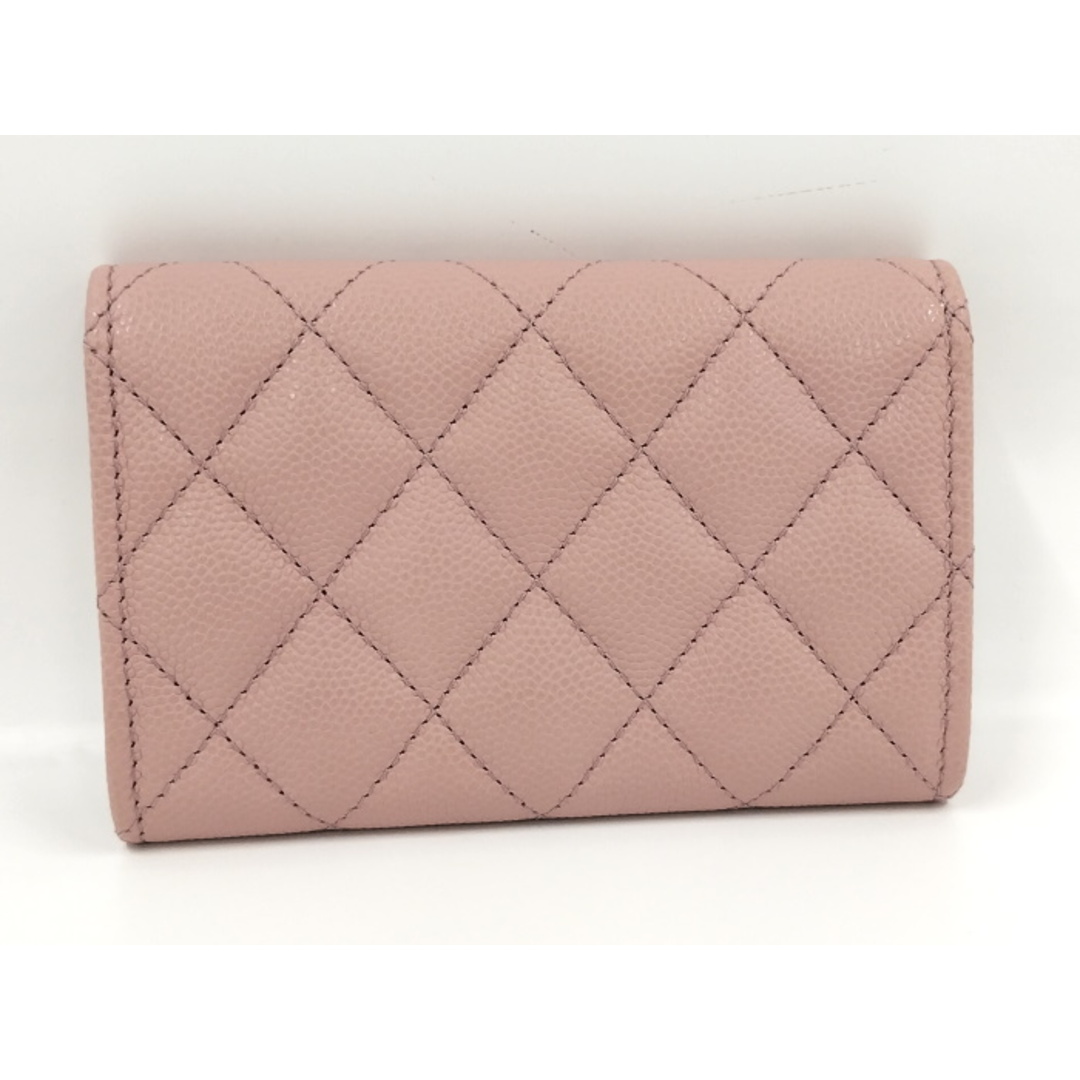 CHANEL - CHANEL カードケース マトラッセ キャビアスキン CHANEL - CHANEL カードケース マトラッセ キャビアスキン