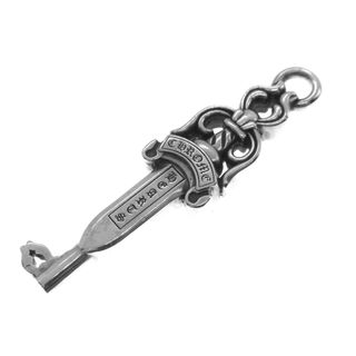 Chrome Hearts - クロムハーツ CHROME HEARTS ■ 【 DAGGER KEY 】 ダガー キー シルバー ペンダント ネックレス トップ　n5925