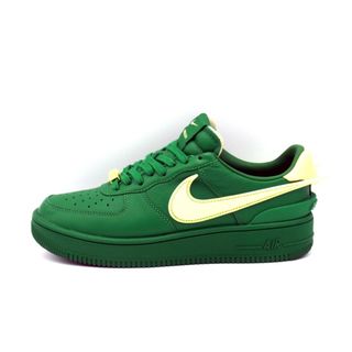 NIKE - ナイキ NIKE × アンブッシュ AMBUSH ■ 【 AIR FORCE 1 LOW PINE GREEN AND CITRON DV3464 300 】 エア フォース 1 ロー パイングリーン アンド シトロン スニーカー　h0911