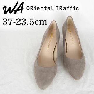 WA ORiental TRaffic*23.5cm*グレージュ*M6859(ハイヒール/パンプス)