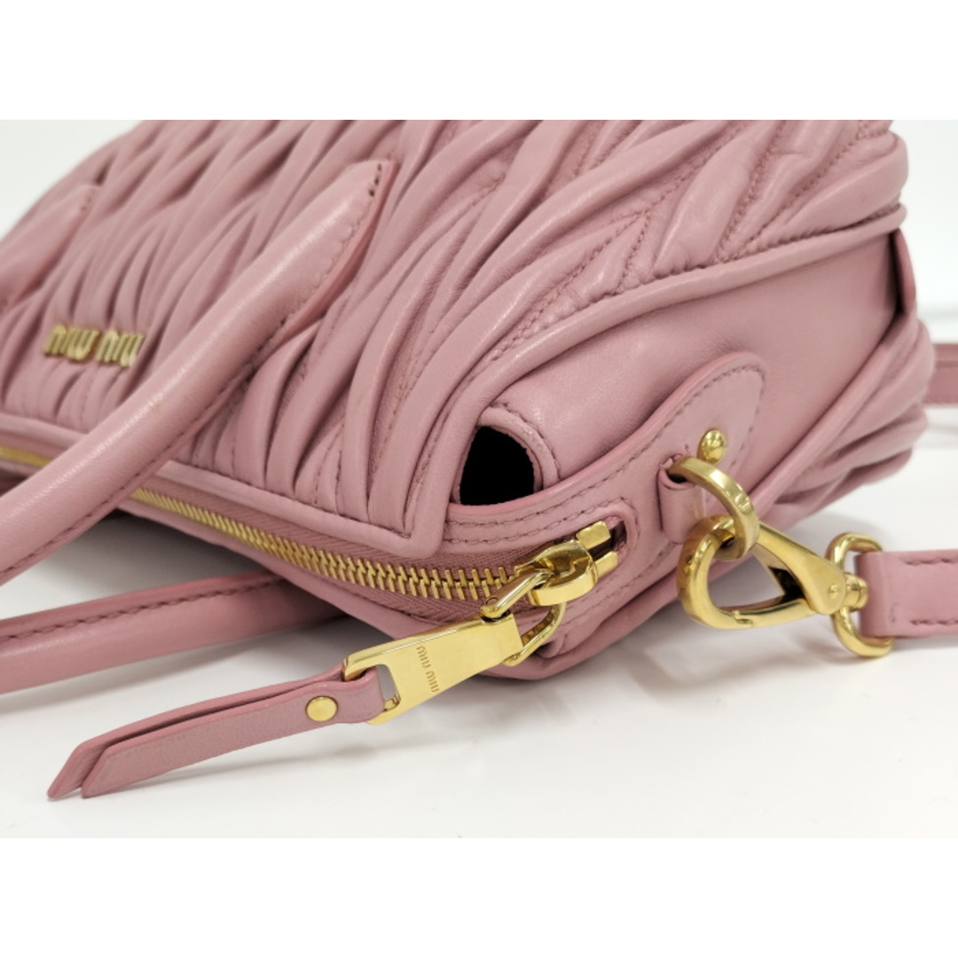 MIU MIU - MIU MIU 2WAY ハンドバッグ ショルダーバッグ MIU MIU - MIU MIU 2WAY ハンドバッグ ショルダーバッグ