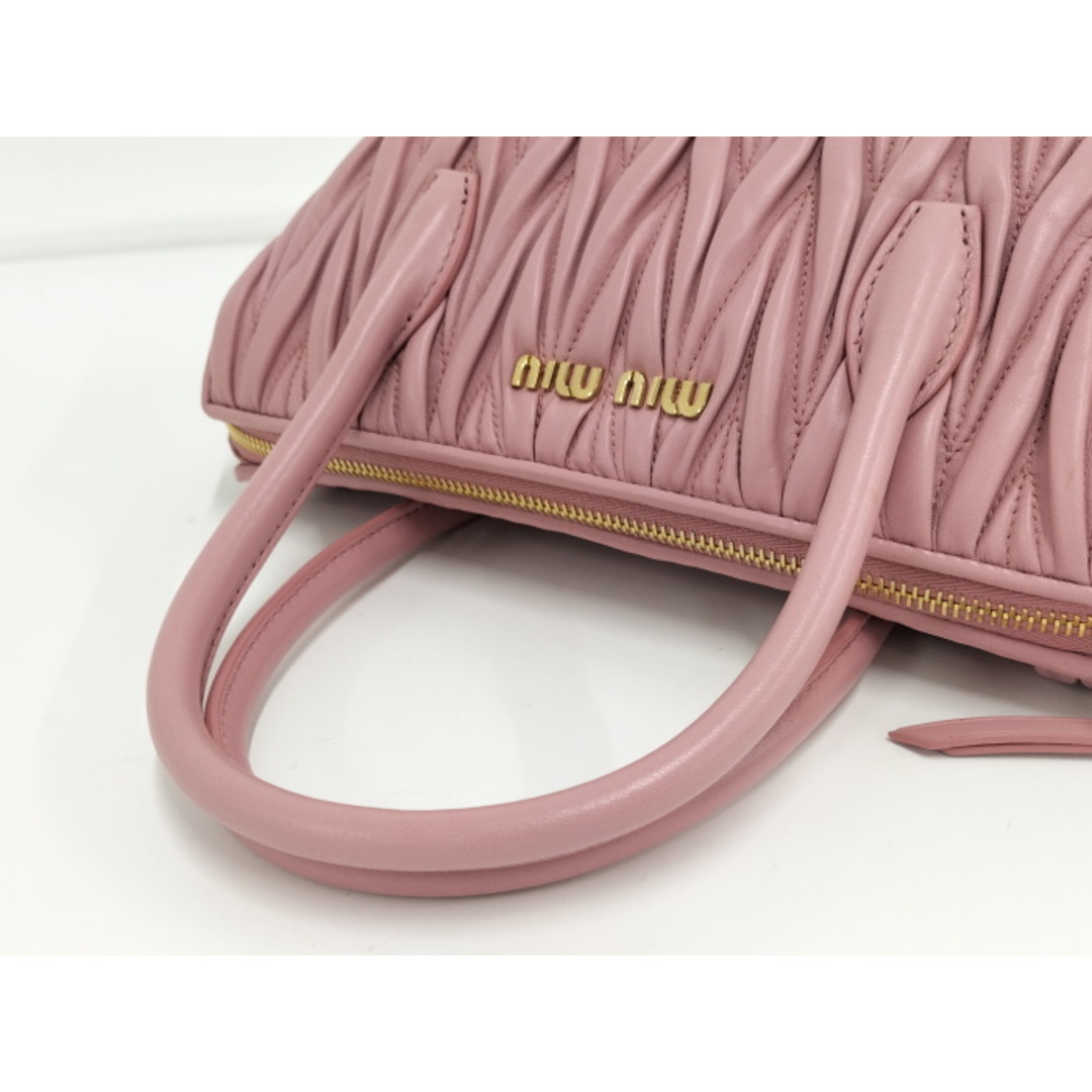 MIU MIU - MIU MIU 2WAY ハンドバッグ ショルダーバッグ MIU MIU - MIU MIU 2WAY ハンドバッグ ショルダーバッグ