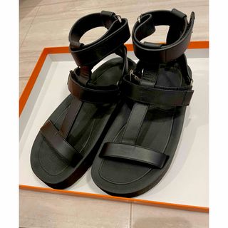 Hermes - エルメス エニド サンダル 36 レザー