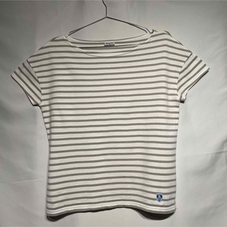 オーシバル(ORCIVAL)のORCIVAL ボーダーカットソー 半袖 サイズ1 綿100%(Tシャツ(半袖/袖なし))