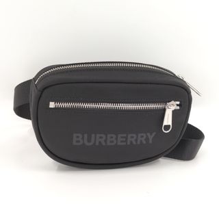 バーバリー(BURBERRY)のBURBERRY ウエストバッグ ロゴモチーフ ナイロン ブラック(ボディバッグ/ウエストポーチ)