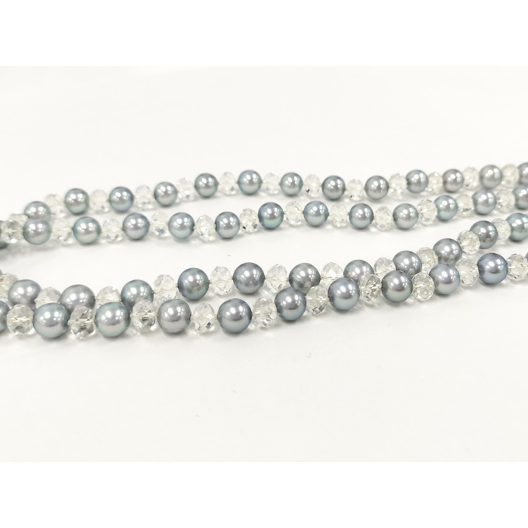 TASAKI - TASAKI ロング ネックレス パールヴァリエ SV925 TASAKI - TASAKI ロング ネックレス パールヴァリエ SV925