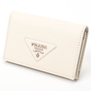 PRADA - プラダ / PRADA　ヴィッテロ ダイノ レザー カードケース　1MC110　レザー　ホワイト　【未使用】 商品番号 S-155652