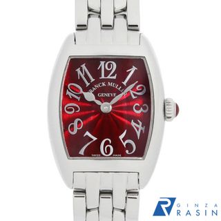 フランクミュラー(FRANCK MULLER)のフランクミュラー トノーカーベックス インターミディエ 2252QZ OAC レディース 中古 腕時計(腕時計)