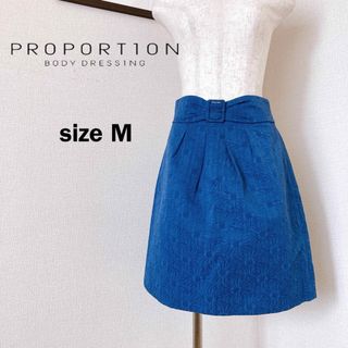 プロポーションボディドレッシング(PROPORTION BODY DRESSING)のプロポーションボディドレッシング ジャガード ミニスカートサイズM(ひざ丈スカート)