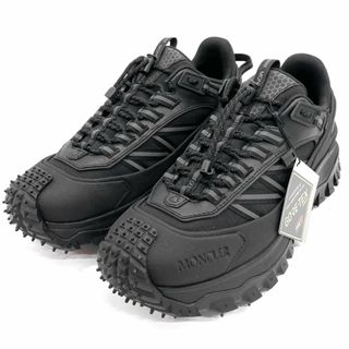 モンクレール(MONCLER)の【在庫処分】MONCLER モンクレール スニーカー TRAILGRIP GTXスニーカー トレッキングシューズ 靴 TERMINATOR HIGH ビブラムソール ゴアテックス シューズ    ブラック 黒 メンズ オールシーズン 美品【中古品】(スニーカー)