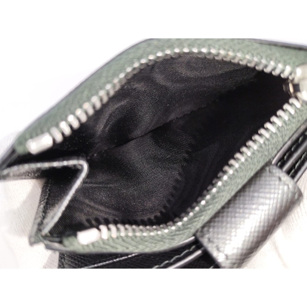 PRADA - PRADA 二つ折り 財布 カードケース サフィアーノ レザー PRADA - PRADA 二つ折り 財布 カードケース サフィアーノ レザー