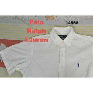 ポロラルフローレン(POLO RALPH LAUREN)のポロ ラルフローレン ボタンダウンシャツ t14466 綿100％ 80 90(シャツ)