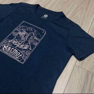 マーモット(MARMOT)のmarmotダークネイビーストレッチT(Tシャツ(半袖/袖なし))