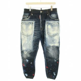 ディースクエアード(DSQUARED2)のDSQUARED2 22SS Elastic Combat Jean 48 紺(デニム/ジーンズ)