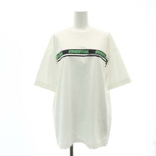 ダブルスタンダードクロージング(DOUBLE STANDARD CLOTHING)のダブルスタンダードクロージング ESSENTIAL ロゴプリントTシャツ F 白(Tシャツ(半袖/袖なし))