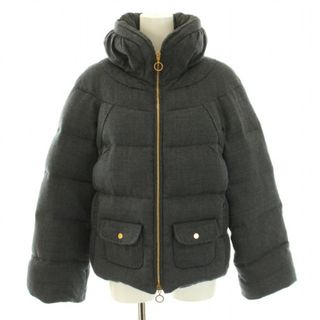 モンクレール(MONCLER)のMONCLER BRIANCON ダウンジャケット 1 M グレー 45324(ダウンジャケット)