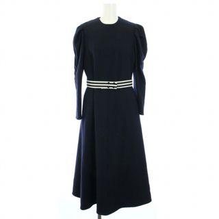 ボーダーズアットバルコニー GRACE SHOULDER WOOL DRESS(ロングワンピース/マキシワンピース)