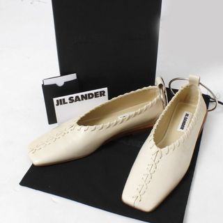 Jil Sander - 新品 JIL SANDER バレリーナ 37 ジルサンダーフラットシューズ 