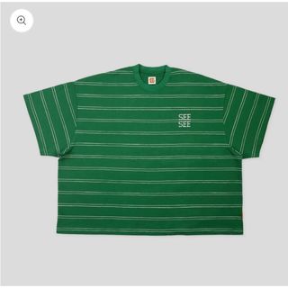 SEE SEE SUPER BIG FLAT DOUBLE STRIPE T M(Tシャツ/カットソー(半袖/袖なし))