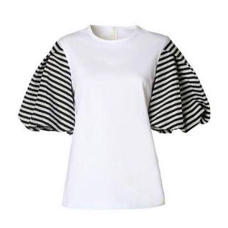 ボーダーズアットバルコニー(BORDERS at BALCONY)のボーダーズアットバルコニー  38  PUFF SLEEVE TEE (Tシャツ/カットソー(半袖/袖なし))