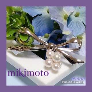 ミキモト(MIKIMOTO)のミキモトブローチ✨ミキモトネックレス　エレガントな2ウェイデザイン(ブローチ/コサージュ)