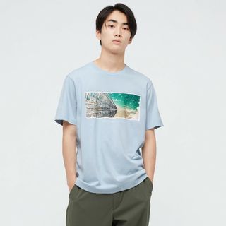 ユニクロ(UNIQLO)の細田守 竜とそばかすの姫ユニクロ メンズ Tシャツ XL 新品未使用(Tシャツ/カットソー(半袖/袖なし))