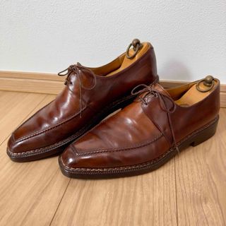 ベルルッティ(Berluti)の名作 150万 ベルルッティ ノルベジェーゼ製法パティーヌレザーダービーシューズ(ドレス/ビジネス)