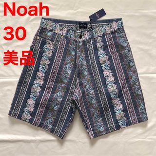 美品 Noah ショートパンツ 30サイズ 総柄(ショートパンツ)