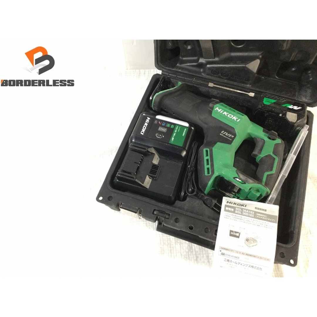 ☆中古品☆HiKOKI ハイコーキ 36V コードレスセーバソー CR36DMA ☆中古品☆HiKOKI ハイコーキ 36V コードレスセーバソー CR36DMA